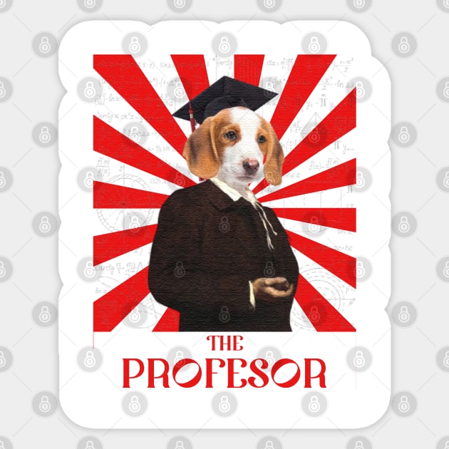 The Profesor Sticker by DP Store